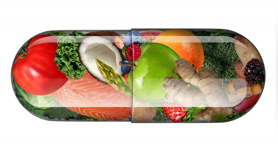 Food better than low-quality vitamin supplements image